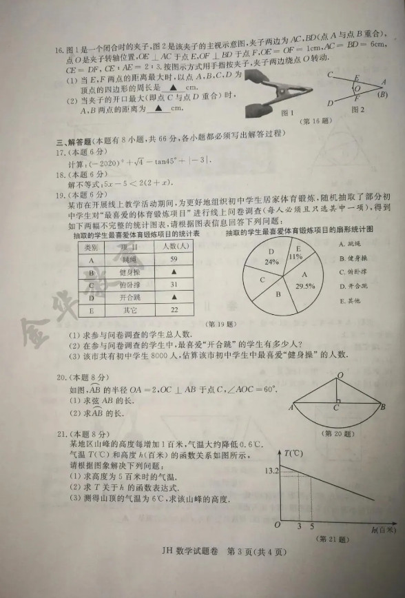 2020㽭Aп(sh)W(xu)}ѹ